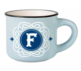 Hrnček na espresso Albi - písmeno F 45 ml