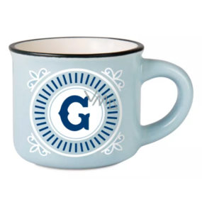 Hrnček na espresso Albi - písmeno G 45 ml
