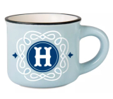 Šálka na espresso Albi - písmeno H 45 ml