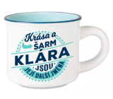 Albi Espresso šálka Clara - Krása a šarm sú jej ďalšie mená 45 ml