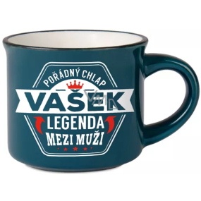 Albi Espresso Hrnček Vašek - Správny muž, legenda medzi mužmi 45 ml