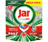 Jar Platinum Plus All in one Lemon kapsule do umývačky riadu 102 kusov