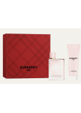 Burberry Her parfumovaná voda pre ženy 50 ml + telové mlieko 75 ml, darčeková sada pre ženy