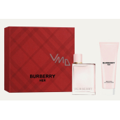 Burberry Her parfumovaná voda pre ženy 50 ml + telové mlieko 75 ml, darčeková sada pre ženy