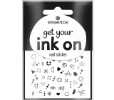 Essence Get Your Ink On nálepky na nechty 80 kusov
