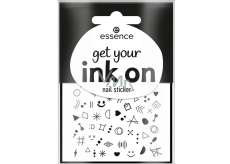 Essence Get Your Ink On nálepky na nechty 80 kusov