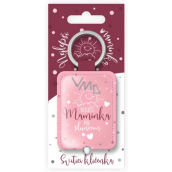 Nekupto Svietiaca kľúčenka Najlepšia mamička pod slnkom 4,6 x 9,5 x 0,8 cm