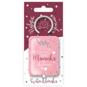 Nekupto Svietiaca kľúčenka Najlepšia mamička pod slnkom 4,6 x 9,5 x 0,8 cm