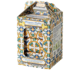 Iteritalia Lemon & Citron talianske prírodné toaletné mydlo 3 x 100 g, vianočná darčeková sada