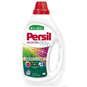 Persil Deep Clean Color tekutý prací gel na barevné prádlo 22 dávek 990 ml