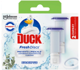 Duck Fresh Discs Eucalyptus Wc závěsný čistič náhradní náplň 2 x 36 ml