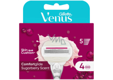 Gillette Venus Comfortglide Sugarberry náhradní hlavice 4 kusy