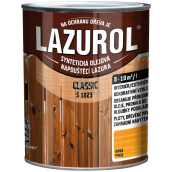 Lazurol Classic S1023 syntetická olejová lazura na dřevo 0060 Pinie 0,75 l