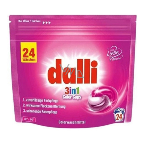 Dalli prací tablety Color 3v1, 24 ks