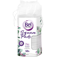 Bel Beauty odličovacie tampóny štvorcové 50 ks