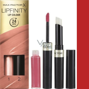 Max Factor Nailfinity Lip Colour rúž a lesk 120 Hot 2,3 ml a 1,9 g