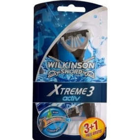 Wilkinson Xtreme 3 Activ holiaci strojček 3 + 1 kusov