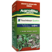 AgroBio Touchdown Quattro herbicíd k likvidácii nežiadúcej vegetácie 50 ml