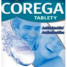 Corega Tabs Antibakteriálne 3min čistiace tablety na zubné náhrady 1 kus