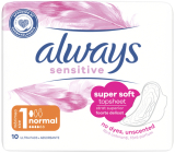 Always Ultra Sensitive Normal Plus intímne vložky 10 kusov