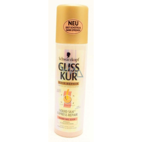Gliss Kur Express Liquid Silk Gloss regeneračný balzam na vlasy 200 ml
