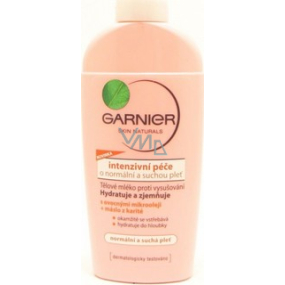 Garnier Skin Naturals intenzívnej starostlivosti telové mlieko normálnu a suchá pleť 250 ml