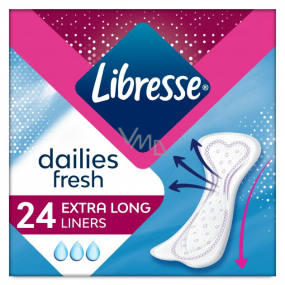 Libresse Extra Long slipové intímne vložky s absorpciou 24 kusov