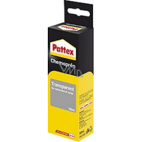 Pattex Chemoprén Transparent lepidlo na vodovzdorné spoje kombinácia materiálov 50 ml v krabičke