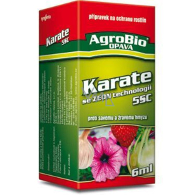 AgroBio Karate sa Zeon technológiou 5cs prípravok proti savému a žravému hmyzu 6 ml