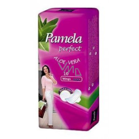 Pamela Perfect Wings Aloe Vera intímne vložky 10 kusov