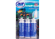 Air Menline Aqua World Happy Osviežovač vzduchu náhradné náplne 3 x 15 ml sprej
