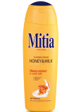 Mitia Soft Care Honey & Milk s medovými extraktmi sprchový gél 400 ml