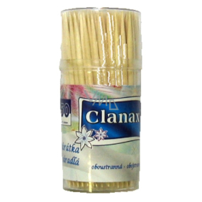 Clanax Špáradlá obojstranná dóza 150 kusov