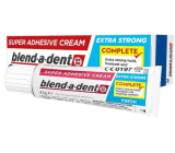 Blend-a-dent Extra Stark Fresh fixačný krém na zubné náhrady, zubné protézy 47 g