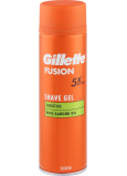 Gillette Fusion Sensitive gél na holenie citlivá pleť pre mužov 200 ml