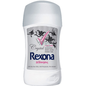 Rexona Crystal Clear Pure antiperspirant dezodorant stick pre ženy 40 ml