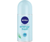 Nivea Energy Fresh guľôčkový antiperspirant deodorant roll-on pre ženy 50 ml