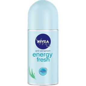 Nivea Energy Fresh guľôčkový antiperspirant deodorant roll-on pre ženy 50 ml