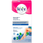 Veet Easy-Gel Telo a nohy depilačné voskové pásiky pre citlivú pokožku 40 kusov + Perfect Finish obrúsky pre záverečnú starostlivosť 4 kusy