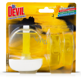 Dr. Devil Lemon Fresh 3v1 Wc záves 3 x 55 ml