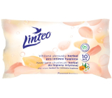 Linteo Herbal vlhčené obrúsky pre intímnu hygienu 10 kusov