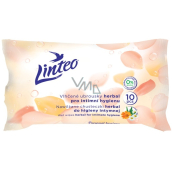 Linteo Herbal vlhčené obrúsky pre intímnu hygienu 10 kusov