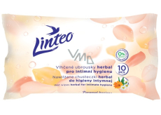 Linteo Herbal vlhčené obrúsky pre intímnu hygienu 10 kusov
