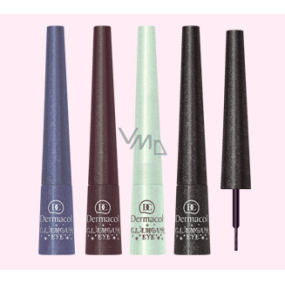 Dermacol Glamour Metalic očné linky blue 08 modrá
