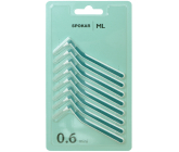 Spokar ML Medzizubné kefky L 0,6 mm mini, sada 8 kusov
