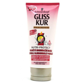 Gliss Kur Nutri Protect okamžitá regeneračná vlasová maska 200 ml