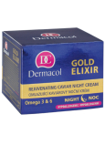 Dermacol Gold Elixir Omladzujúci kaviárový nočný krém 50 ml