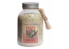 Bohemia Gifts Šalvia s bylinkami povzbudzujúca soľ do kúpeľa 1,2 kg