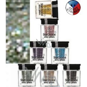 Dermacol Star Choice Shiny Glitters Trblietky na oči 06 zelená 2 g