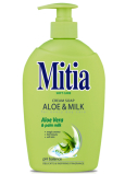 Mitia Soft Care Aloe & Milk tekuté mydlo dávkovač 500 ml
